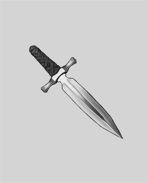 Image result for Dagger Sketch Tutorial