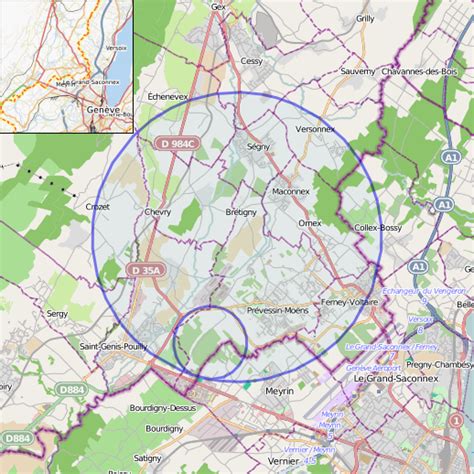 Image result for CERN LHC Map