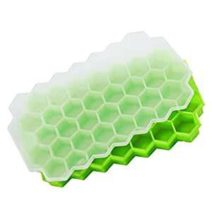 Behokic 37 Ice Cubes Honeycomb Ice Cream Maker Form DIY Pops Mould ...