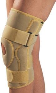 Medtrix Functional Knee Support Open Patella Hinge Knee Support Beige ...