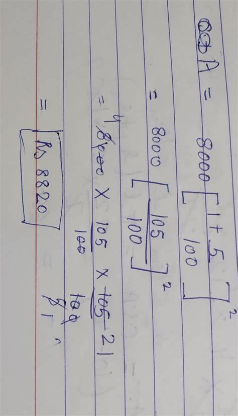 [Best Answer] Find the amount and the compound interest on Rs. 8000 at ...