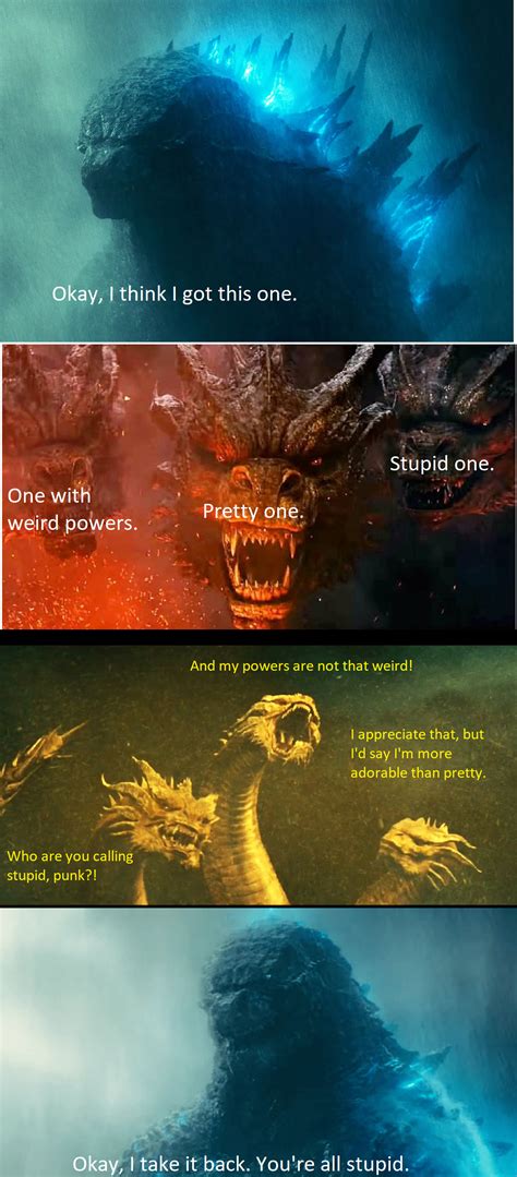 Godzilla: King of the Monsters meme by lazejovanov on DeviantArt