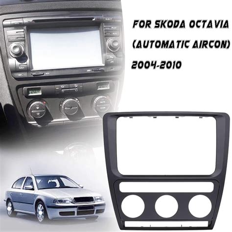 Buy Radio Panel Dash Fascia Plate Frame for Skoda Octavia (Automatic ...