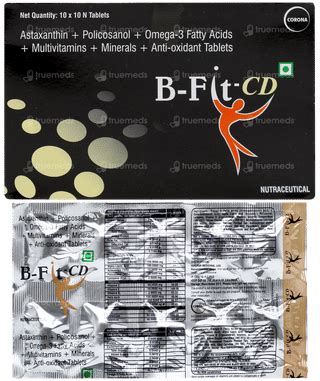 B Fit Cd Tablet 10 - Uses, Side Effects, Dosage, Price | Truemeds