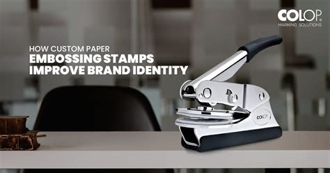 How Paper Embossing Stamps Improve Brand Identity | Colop - COLOP India