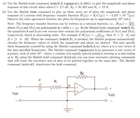Image result for Bode Plot MATLAB Circuit