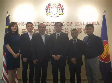 马来西亚驻西安总领馆总领事林云亮一行访问宁夏商务厅并座谈交流