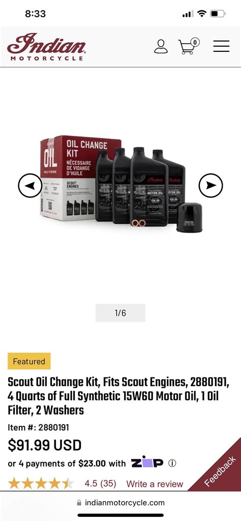 First bike oil change : r/IndianMotorcycle