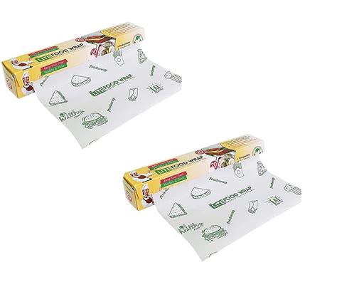 LITE Food Wrapping Paper roll Food Grade Butter Paper Roll (20+5 Mtr ...