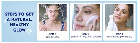 NIVEA Women Face Wash for Oily Skin, Milk Delights Besan, 50 ml ...