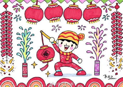 庆元旦迎新年绘画作品一等奖教程，关于新年元旦儿童画怎么画 - 天天手抄报