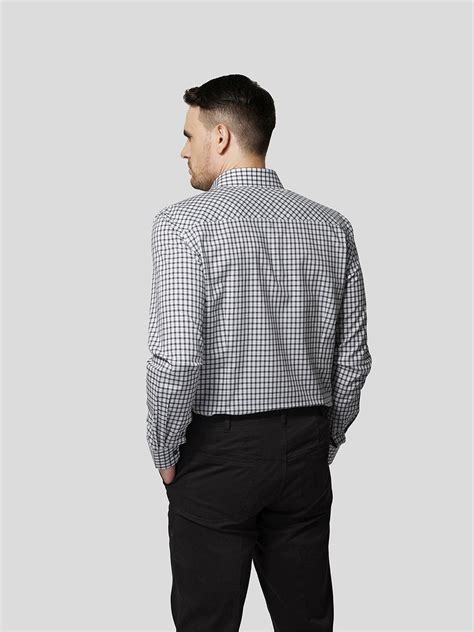 Grey Spread Collar Checks Shirt – Zest Mélange