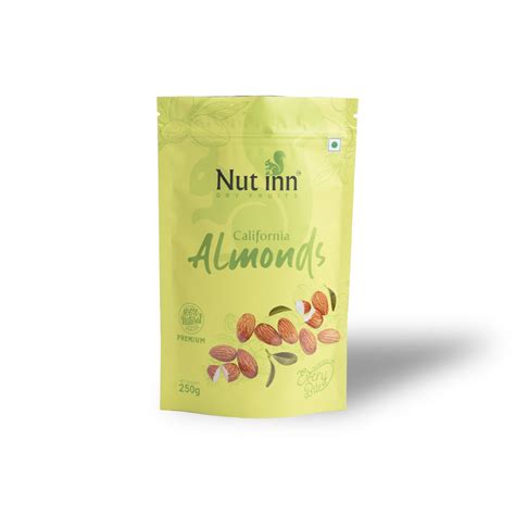 Californian Almonds Premium (250gm) – Nutinnfoods.com