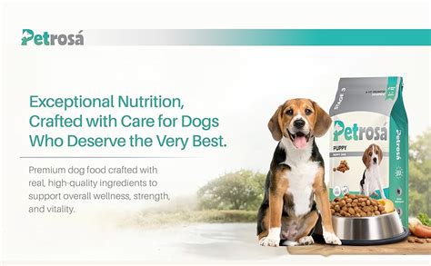 Petrosa Medium Breed Puppy Dog Food (2–12 Months), Balanced Growth ...