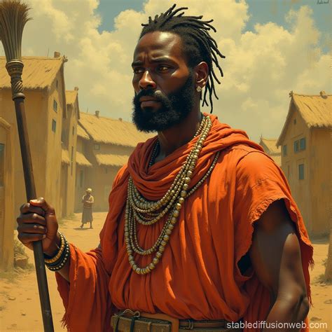 Okonkwo Character Visualisation | Stable Diffusion Online