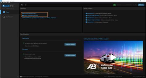 A2B Bus Analyzer Quick Start Guide [Analog Devices Wiki]