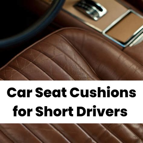 Our Favorite Car Seat Cushions for Short Drivers