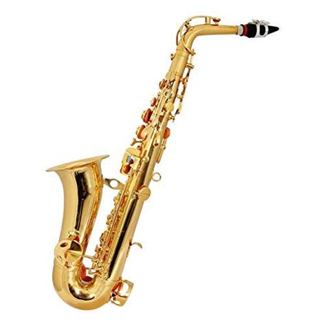 Skylark Musicals International Alto Saxophone with Gold Lacquer, Hard ...