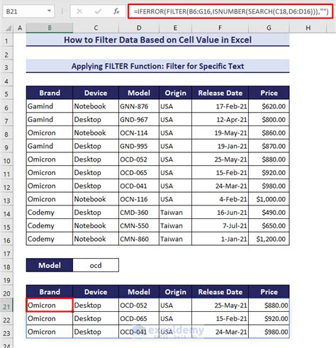 Image result for Dynamic Filter in Excel Based On Field Value