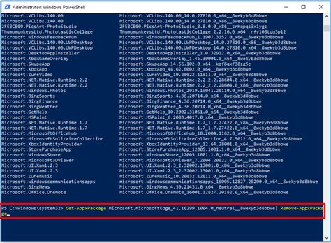Image result for Uninstall Edge Using Command Prompt
