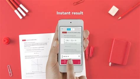 Photomath Application 的图像结果