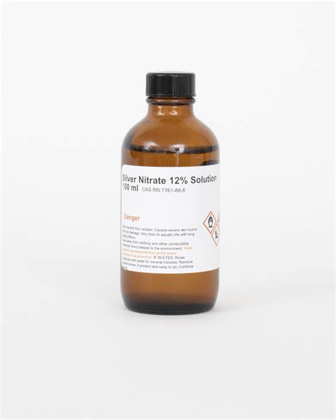 12% Silver Nitrate Solution - Bostick & Sullivan