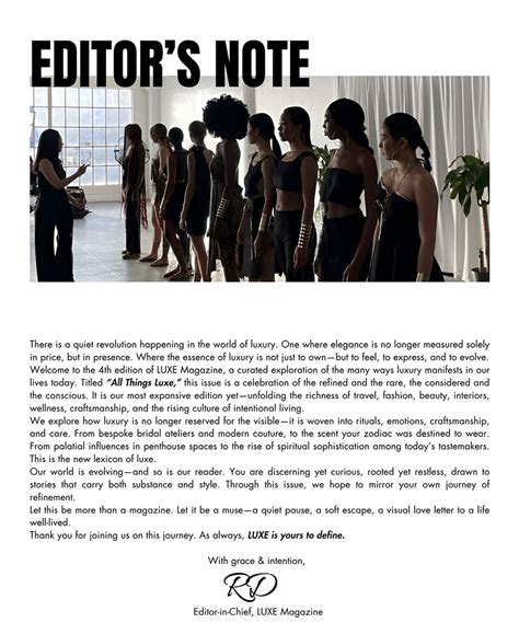 Luxe | fashion magazine