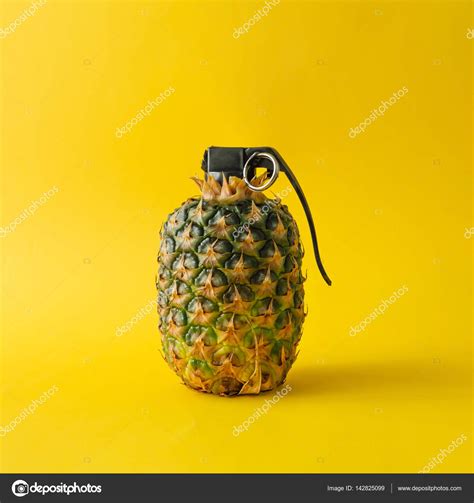 Pineapple hand grenade bomb Stock Photo by ©Zamurovic 142825099