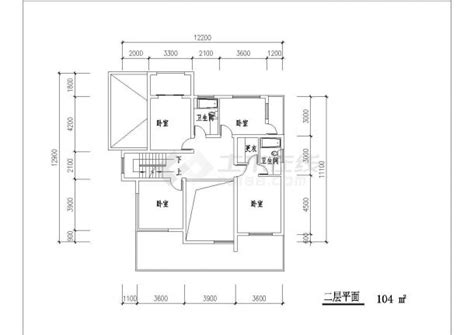 7乘12米自建房户型图,长12米宽7米图纸,712米建房图_大山谷图库