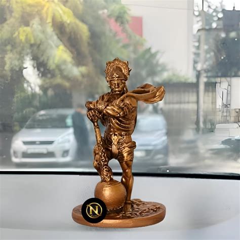 Buy Premium Car Dashboard Resin Hanuman Idol, Home Decor Item, Hanuman ...