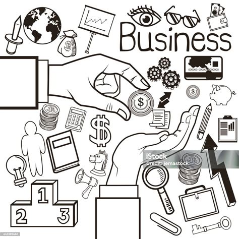 Business Vector Drawing Icon 的图像结果