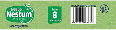 Buy NESTLE NESTUM INFANT CEREAL (8 MONTHS-12 MONTHS) RICE VEGETABLE ...