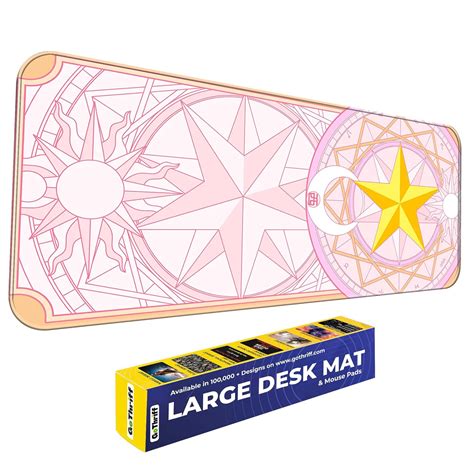 Skiditos Clow Card Magic Pink Mouse Pad - Large Extended Gaming ...