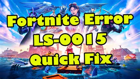 Error Code LS 0013 Fortnite Fix 的图像结果