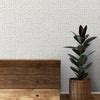 Intersect Design Wallpaper Roll in Ivory Color | Life n Colors