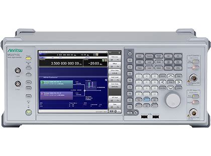Vector Signal Generator MG3710E | Anritsu India