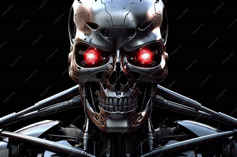 Alien Cyborg Black Background 的图像结果