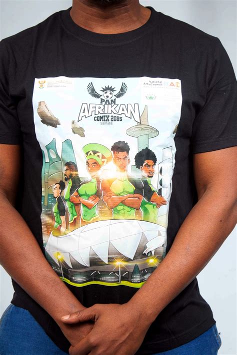 The Return of the Legends FS2Tshirt – Pan Afrikan Comix 2085 Series