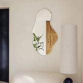 Buy TINITALO Frameless Decorative Glass Mirror Wall Mirror For ...