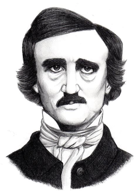 Edgar Allan Poe Drawing Easy at Tracy Silvera blog