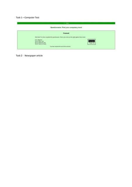 Image result for Computer Assessment Task