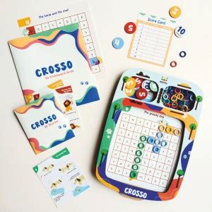 Webby Wooden Crosso-Spell The Story Maze Game, Table Top Fun Family ...