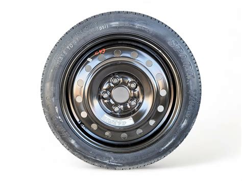 Acura TL 09-20 Spare Tire Wheel Donut Disc Rim T135/80/R17 42700-TK4-A51, C043, OEM, 2009, 2010 ...