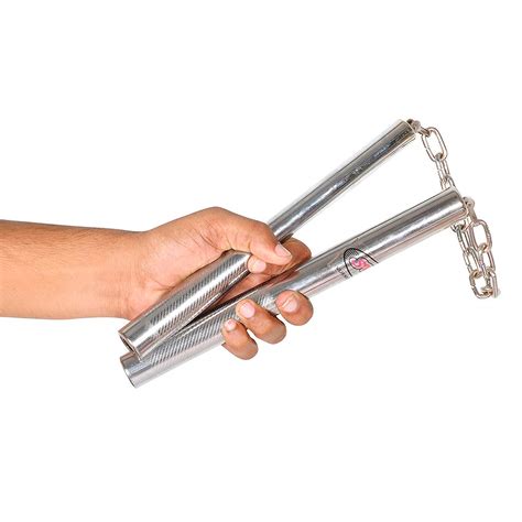 Griffin Stainless Steel Nunchaku for Martial Arts Training Universal ...