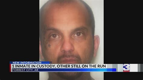 1 captured after escape from St. Francis County jail, 1 still on the ...