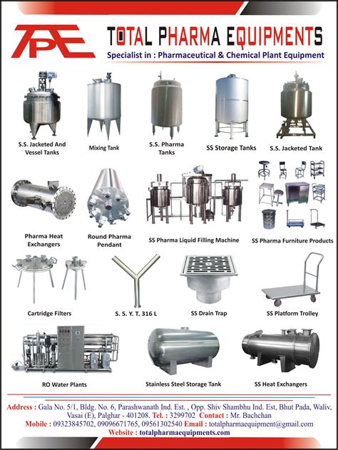 total pharma equipments vasai e