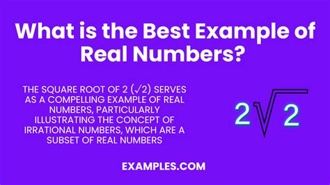 Real Numbers - 7+ Examples, How to Discern