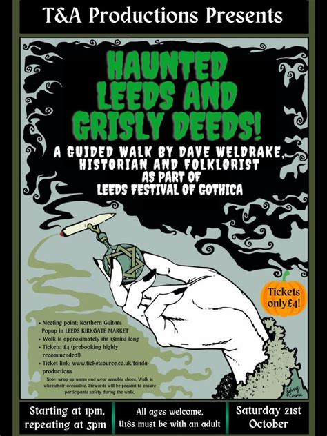 Haunted Leeds and Grisly Deeds @ Leeds Festival of Gothica, Leeds ...