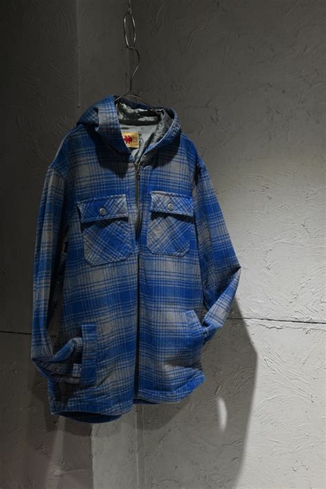 HALF ZIP FLANNEL PULLOVER HOODIE | iroha