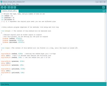 Image result for LED Arduino Code for Loop